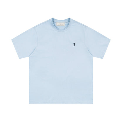 AMI Paris 2026 Unisex Cotton T-Shirt - Classic Casual Tee