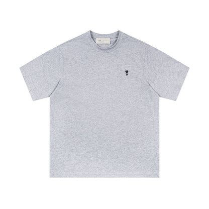 AMI Paris 2026 Unisex Cotton T-Shirt - Classic Casual Tee