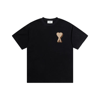 AMI Paris Heart Logo Unisex T-Shirt - Premium Cotton Tee