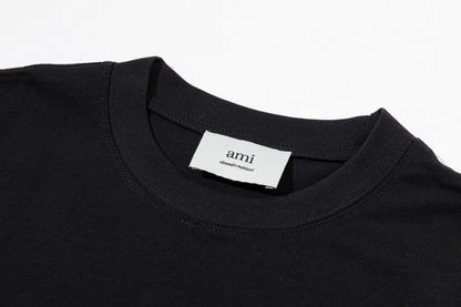 AMI Paris Heart Logo Unisex T-Shirt - Premium Cotton Tee