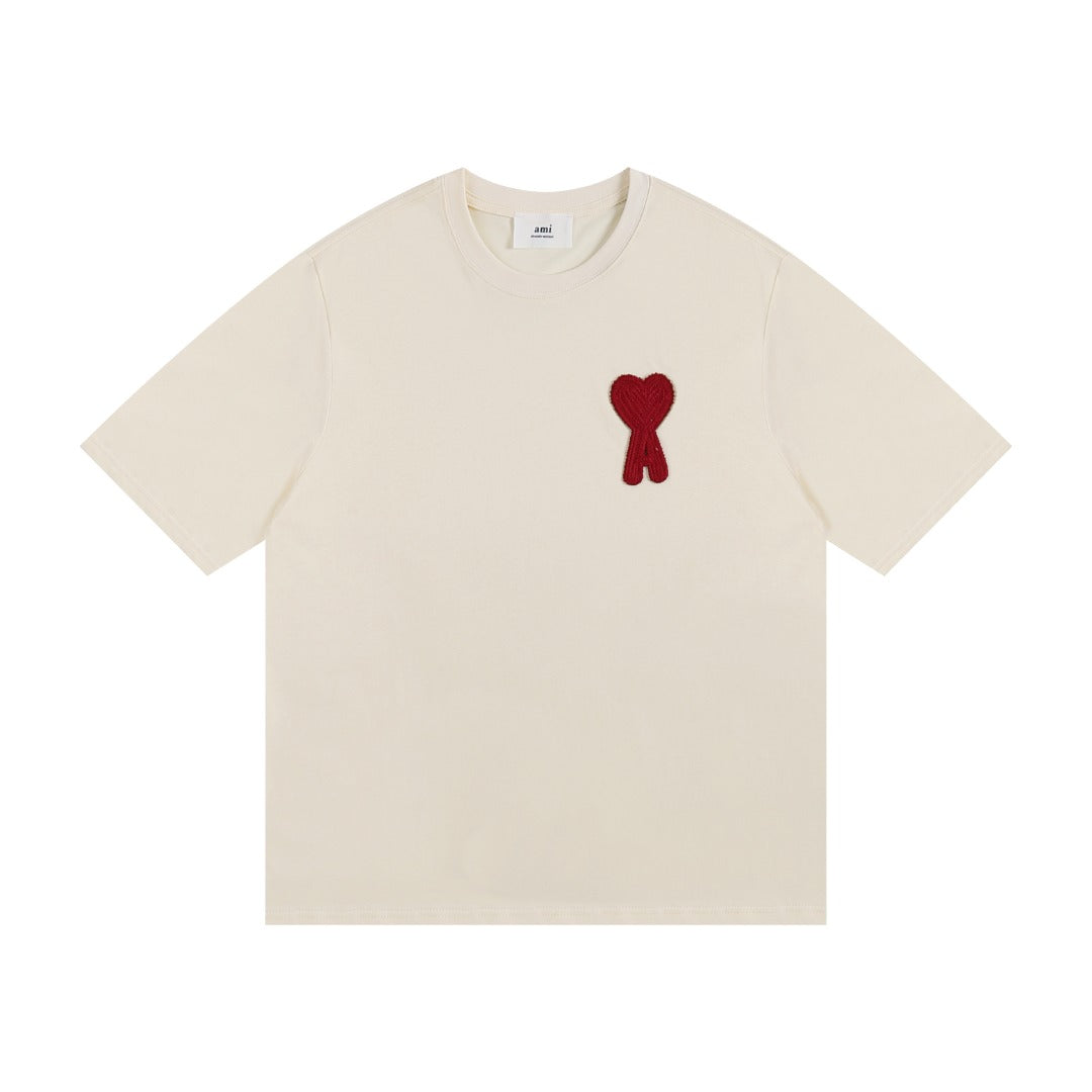 AMI Paris Essential Unisex T-Shirt - Premium Cotton Tee