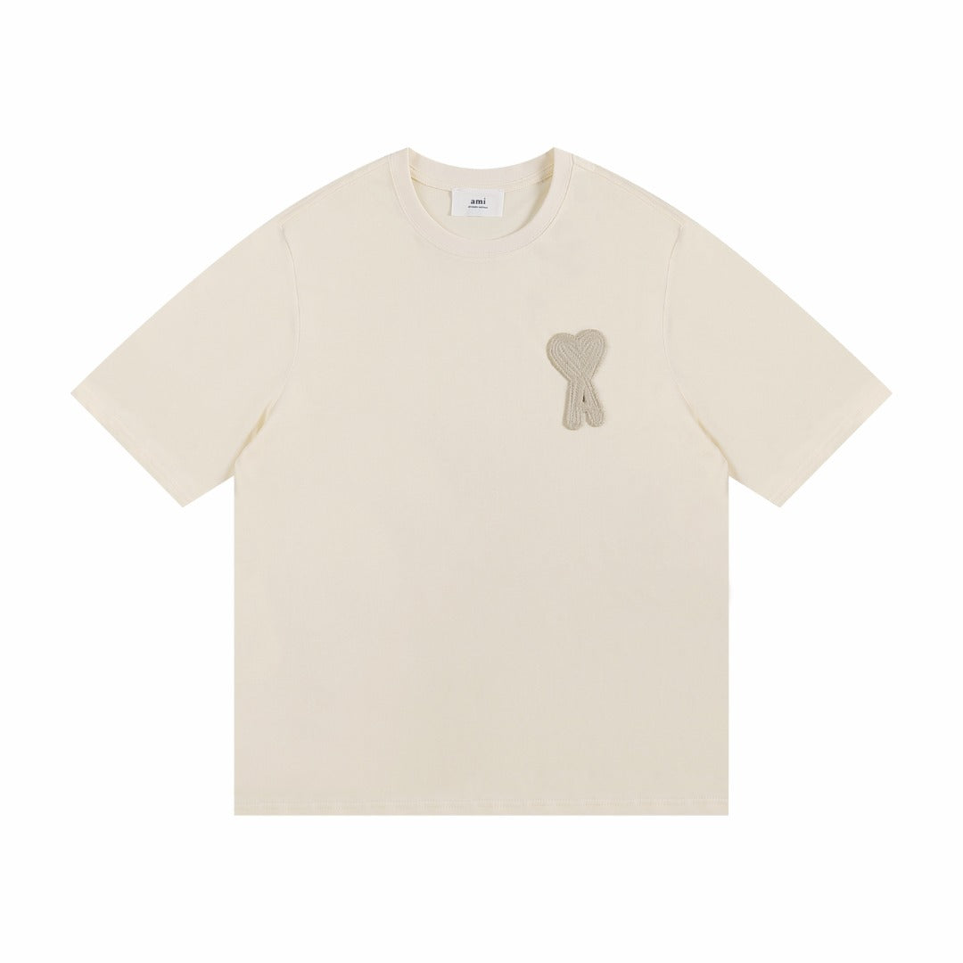 AMI Paris Essential Unisex T-Shirt - Premium Cotton Tee
