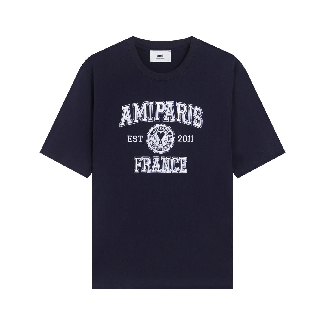 AMI Paris 2026 Unisex Short Sleeve T-Shirt - Premium Cotton