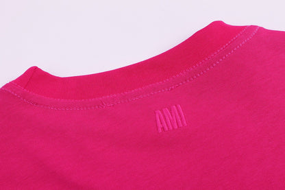 AMI Paris Colorful Unisex T-Shirt - Premium Cotton Tee