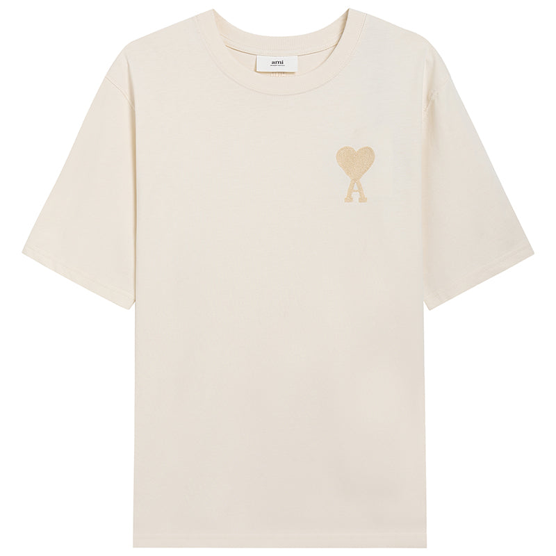 AMI Paris 2026 Unisex Cotton T-Shirt - Classic Casual Tee