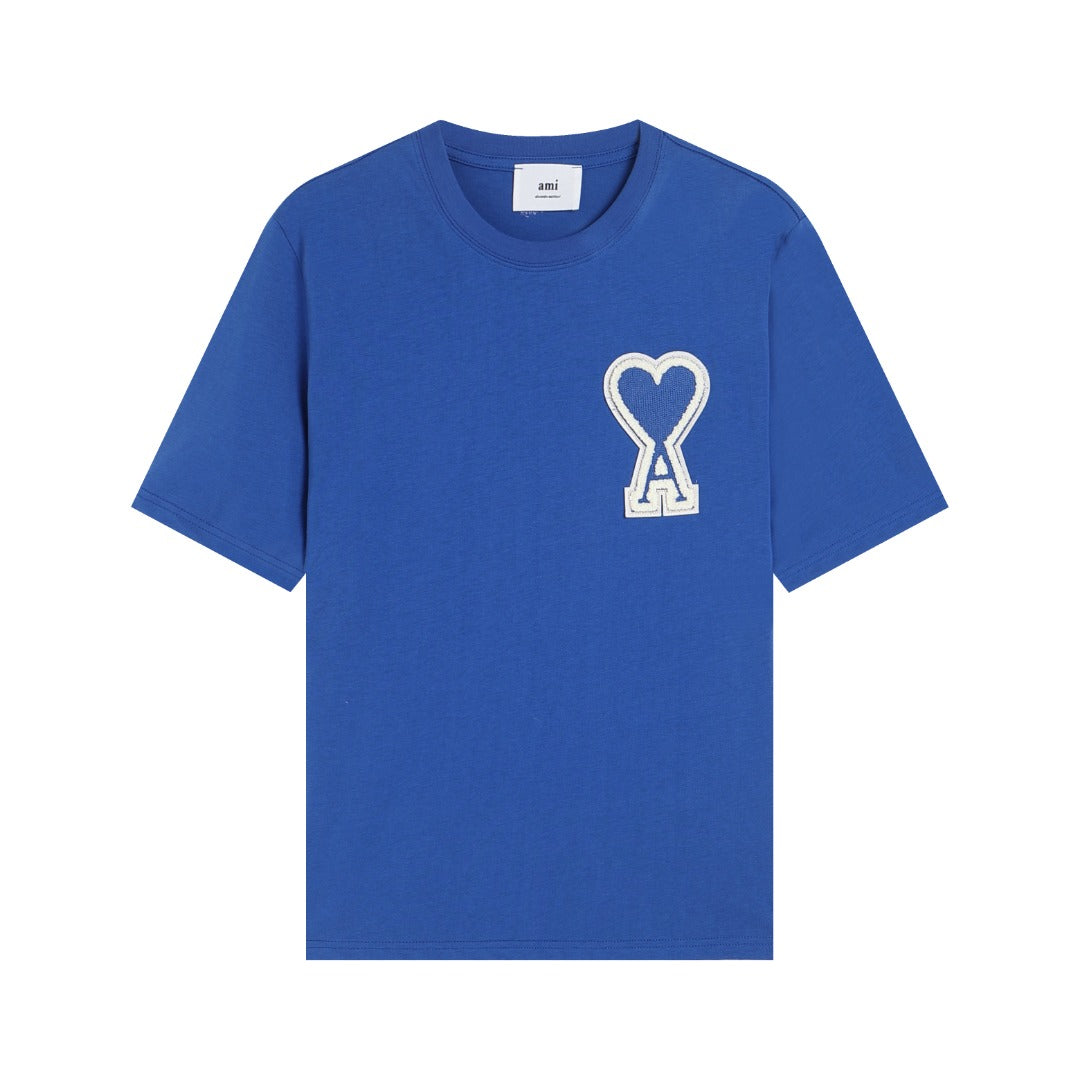 AMI PARIS Unisex T-Shirt - Premium Cotton Casual Tee