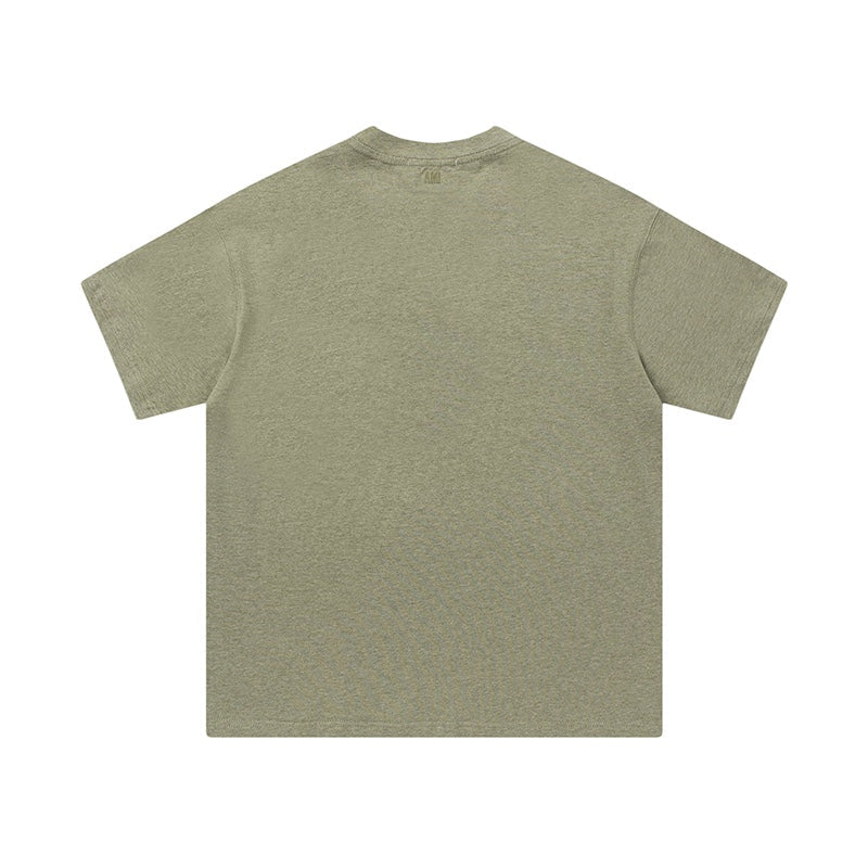 AMI PARIS Unisex T-Shirt - Premium Cotton Essential Tee