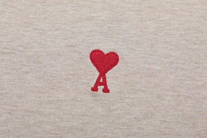 AMI PARIS Unisex T-Shirt - Premium Cotton Essential Tee